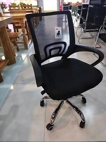 inversion stol: Офисное кресло, Новый, С колесиками, цвет - Черный, Самовывоз, Платная доставка — 3