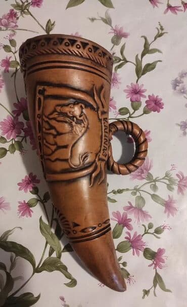 Рог керамический