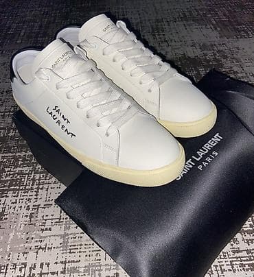 ди стор бишкек: Эркектердин кроссовкасы, 44, Yves Saint Laurent, Жаңы, түсү - Ак — 2