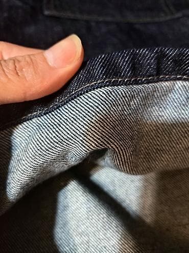 denim: Женские новые шорты от Uniqlo, denim синего цвета, качество 100% — 2