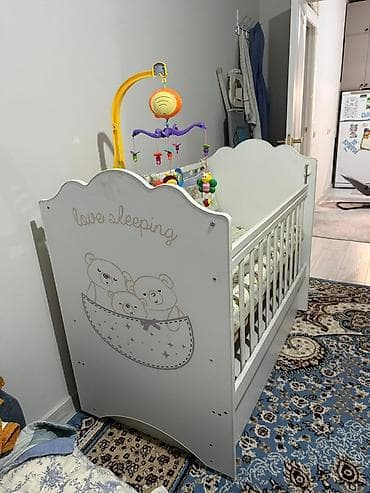 ре: Детская кроватка с маятниковым механизмом и выдвижным ящиком - — 2