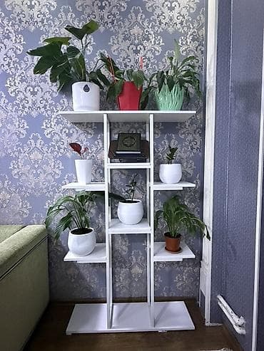 подставка для цветов: Полка, этажерка для цветов, ЛДСП — 2