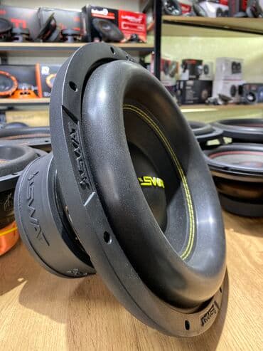 усилитель для буфер: Swat 1100 watt Rms. Очень мощный саб. Серии sabotage. Сабвуферные — 6