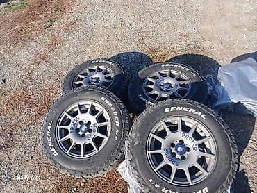 daf 75: Колеса в сборе 215 / 75 / R 15, Всесезонная, Комплект, Внедорожные (АТ/МТ), Литые — 4