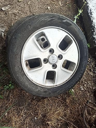 Литые диски KIA с шинами Kumho - Оригинальные литые диски KIA, 4 — 1
