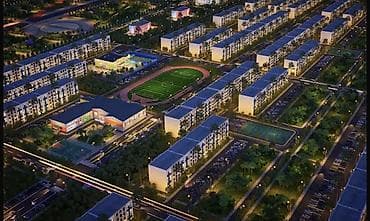 1 комната, 55 м², 5 этаж, ПСО (под самоотделку)