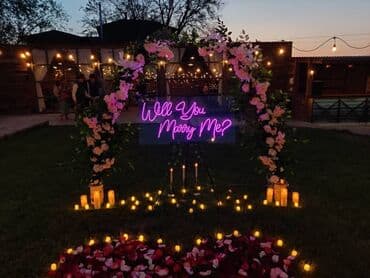 | Көрнөктөр, Неондук көрнөктөр, | Монтаждоо, Демонтаждоо, Дизайнды иштеп чыгуу