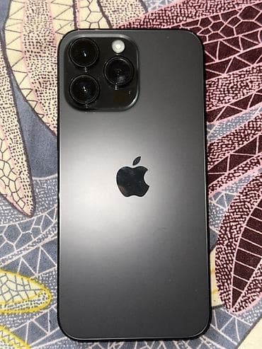 IPhone 14 Pro Max, Б/у, 128 ГБ, Black Titanium, 88 %