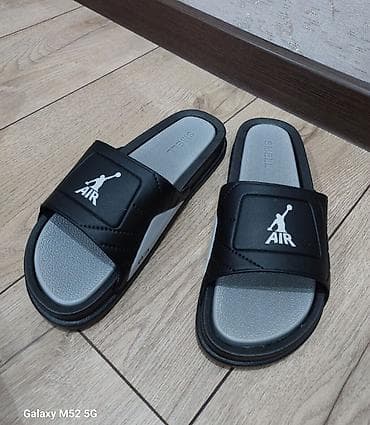 atom total: Мужские сандалии, 40, 41, 42, Air Jordan, Новый, цвет - Черный, Самовывоз — 3