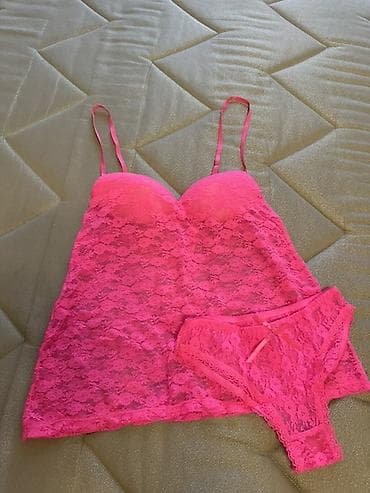 деми бюстгальтеры: Комплект, Пеньюар, Эластан, С кружевом — 4