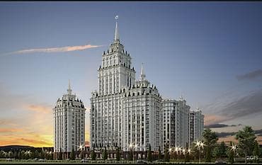 discovery studio: 2 комнаты, 83 м², Асанбай мкр Элитка, 14 этаж, ПСО (под самоотделку) — 3