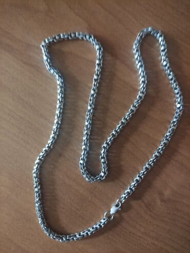 золотые цепочки бу: Цепь 33грамма серебро 925 60размер — 2