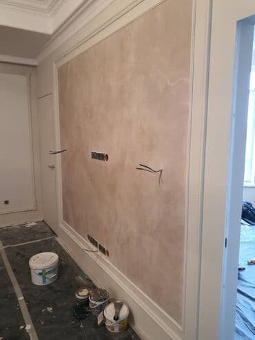 механизированная шпаклёвка: Декоративная штукатурка | Травертин, Венецианская, Леонардо Больше 6 лет опыта — 5