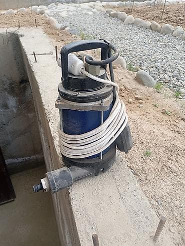 Погружной дренажный насос для чистой/слабозагрязнённой воды. -