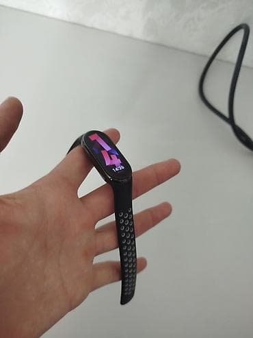 ми банд 10: Mi-band 8 Фитнес-браслет (черный) с AMOLED-экраном в форм-факторе — 4
