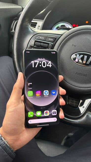 защищённый телефон: Xiaomi, 14 Ultra, Б/у, 512 ГБ, цвет - Черный, 2 SIM — 4