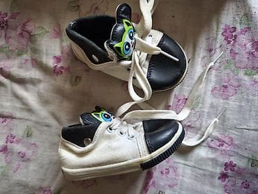 обувь 29 размер: Детская обувь: 1) Сандалии серо-зелёные - Открытые носок и пятка — 3