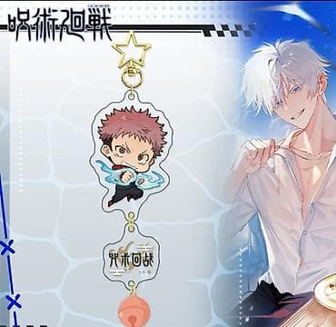 Акриловые брелоки-цепочки по аниме “Jujutsu Kaisen”. - Дизайн at lalafo.kg Акриловые брелоки-цепочки по аниме “Jujutsu Kaisen”. - Дизайн