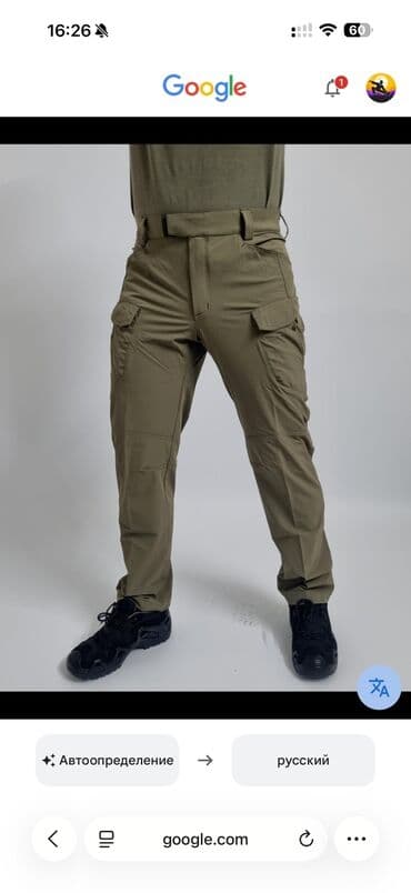 брендовые вещи оригинал: Мужские тактические брюки - Назначение: для активного отдыха — 4