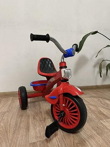 trike: Детский трехколесный велосипед Super Trike - Яркий красно‑синий — 4