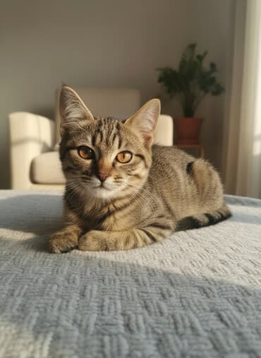 стерилизовать кота: 4 месяца, Девочка, Проглистована — 2