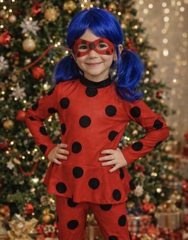Детский карнавальный костюм Леди Баг (из мультсериала «Леди Баг и