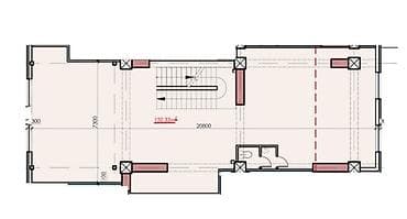 building: Продажа магазинов В жилом доме, 401 м², Готовая ПСО (под самоотделку), 1 этаж — 2