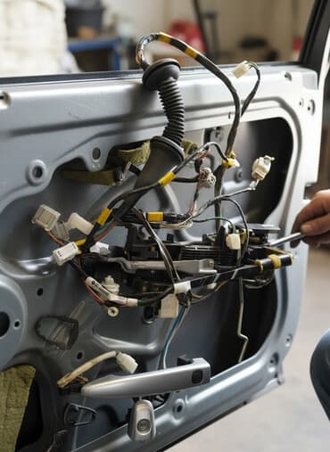 Тойота Камри 40 провода в сборе, ручка чип, передняя правая