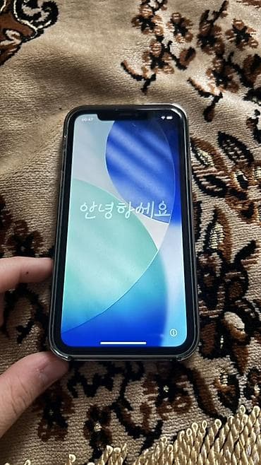 IPhone 11, Б/у, 128 ГБ, Зеленый, Чехол, 84 %