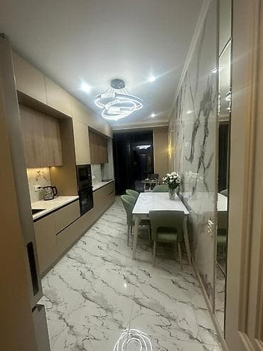 seven development: 3 комнаты, 137 м², Асанбай мкр Элитка, 2 этаж, Дизайнерский ремонт — 2