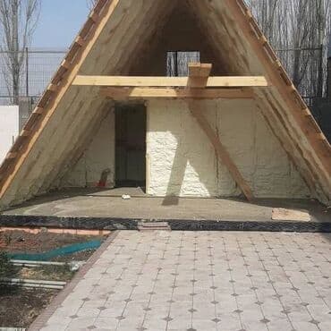 мелкий ремонт дома: Шыптарды жылуулоо, Терезелерди жылуулоо, Чатырды жылуулоо | Кампаны жылуулоо, Сактоочу жайды жылуулоо, Мончону жылуулоо | Пенополиуретан 6 жылдан ашык тажрыйба — 1