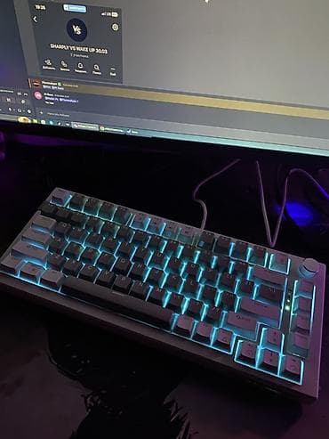 Клавиатура, Механическая, Проводное подключение, Размер: 80%