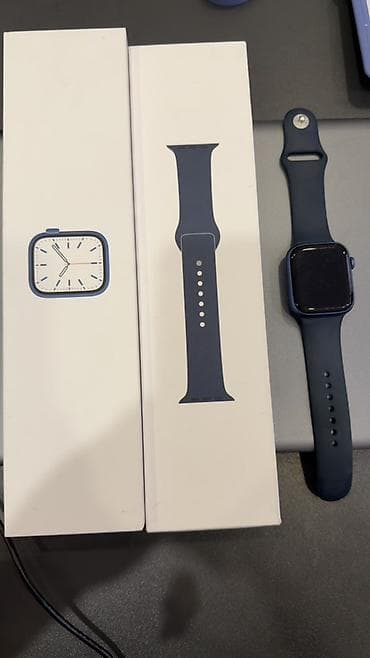 retina: Apple Watch Series 7 (GPS), 45 мм, цвет Midnight Blue Характеристики — 1