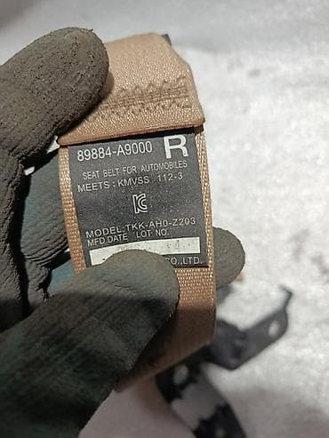kia sit: Автомобильный ремень безопасности (правый), бежевый - Тип — 4