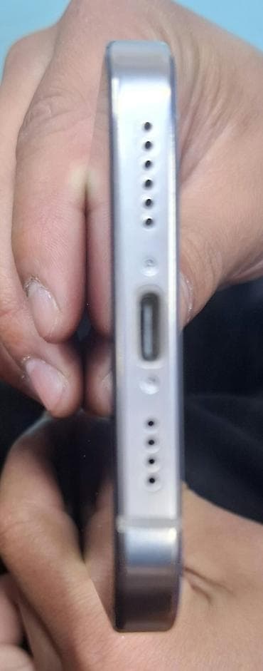 режим нот 15: IPhone 16 Pro Max, Б/у, 64 ГБ, Natural Titanium, Защитное стекло, 61 % — 5