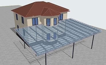 marvel legends: Навес, Арочный, Металл, Поликарбонат, Установка — 4