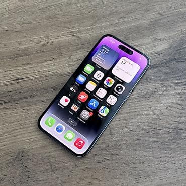 iphone 5c: IPhone 14 Pro, Б/у, 256 ГБ, Deep Purple, Защитное стекло, Чехол, 100 % — 6