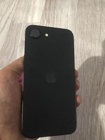 IPhone 16e, Жаңы, 128 ГБ, Кара, 100 % — 1