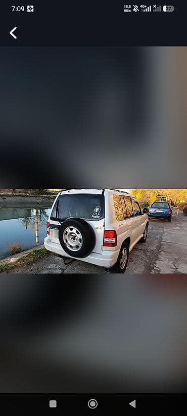 2000: Mitsubishi Pajero iO: 2000 г., 1.8 л, Автомат, Бензин, Внедорожник — 3
