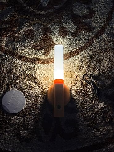 Настенный светильник-ночник с магнитным креплением и USB‑зарядкой - — 1