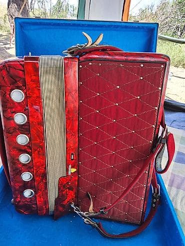 Музыкальные инструменты: Аккордеон Hohner (Horch), клавишный, европейского производства — 4