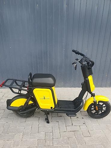 super soco tc: Электроскутер AUCMA Eco Bike (желтый/черный) - Бренд: AUCMA - Тип — 1