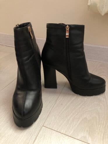 женские брендовые туфли недорого: Продаю 1. Деми сапог 500с 2. Ботильоны 300 с 3. Кожанный деми сапог — 3