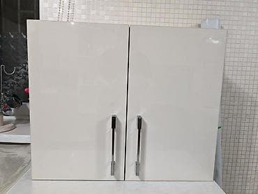 кухонный шкаф настенный: Кухонный шкаф, Б/у, Навесной, Без мойки, ЛДСП — 4