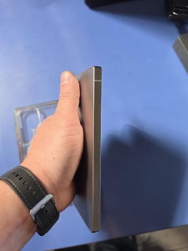 Уюлдук телефондор жана аксессуарлар: Samsung Galaxy S25 Ultra, Колдонулган, 256 ГБ, түсү - Саргыч боз, 2 SIM — 5
