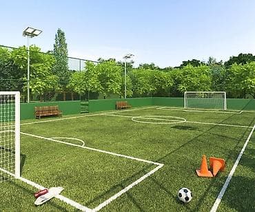 Мини-футбольное поле с искусственным покрытием - Игровое поле 5×5/6×6 — 3