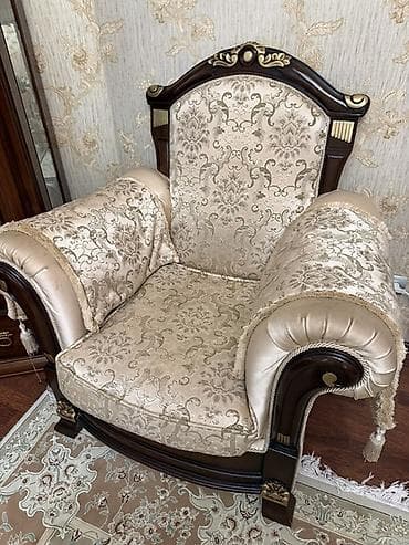 мебель алабыз: Ашкана үчүн жумшак бурчек, түсү - Саргыч боз — 2