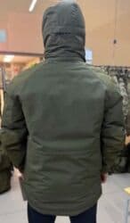 Үлпөт көйнөктөрү жана аксессуарлар: Мужская зимняя куртка-парка тактического бесплатное доставка - — 13