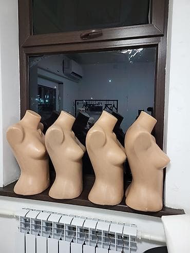 Манекен Взрослый женский, Материал: Пластик, Новый