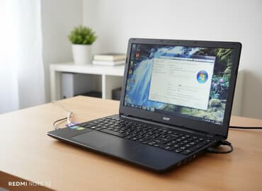 ноутбук ош: Ноутбук, Acer, 8 ГБ ОЭТ, Intel Pentium, 15.6 ", Колдонулган, Жумуш, окуу үчүн, эс тутум HDD — 1